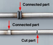 High quality of joint strength